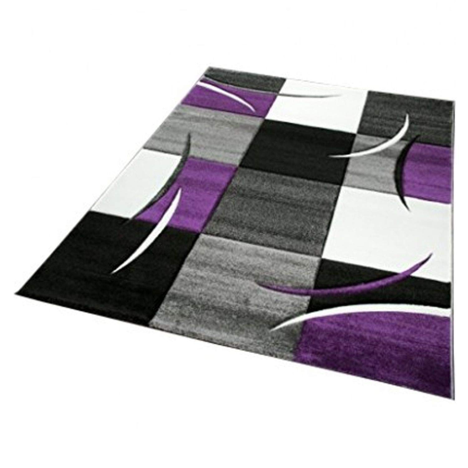 Nazar DIA665V Daemon 665 dywan z materiału syntetycznego – fioletowy, fioletowy, 230 x 160 x 1,3 cm