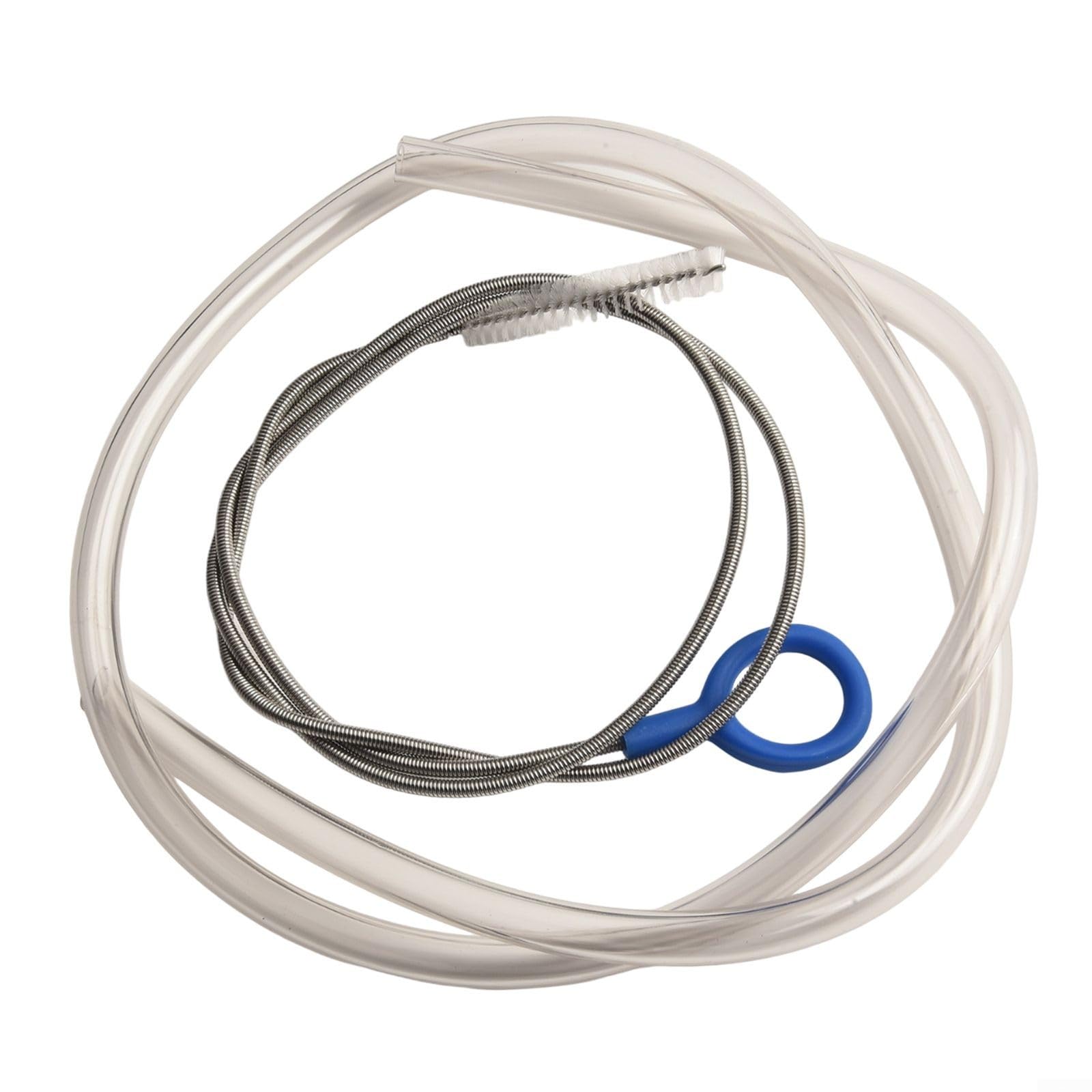 Axorafow Top Flow All Tube for Hydration Reservoirs – 98 Cm Tube Major Steel Pp with Having Integrated Cleaning Brush Compatible Pvc Platypus Osprey Replacement Stainless Brands(TRANSPARENT)