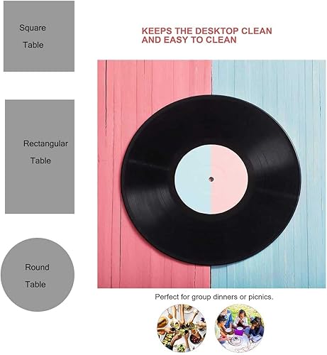 Vista 29 de Outer Space Mantel Redondo para Mesa De 4 Sillas Bue Orangerustic Mantel decorativo de mesa 30 x 30 pulgadas