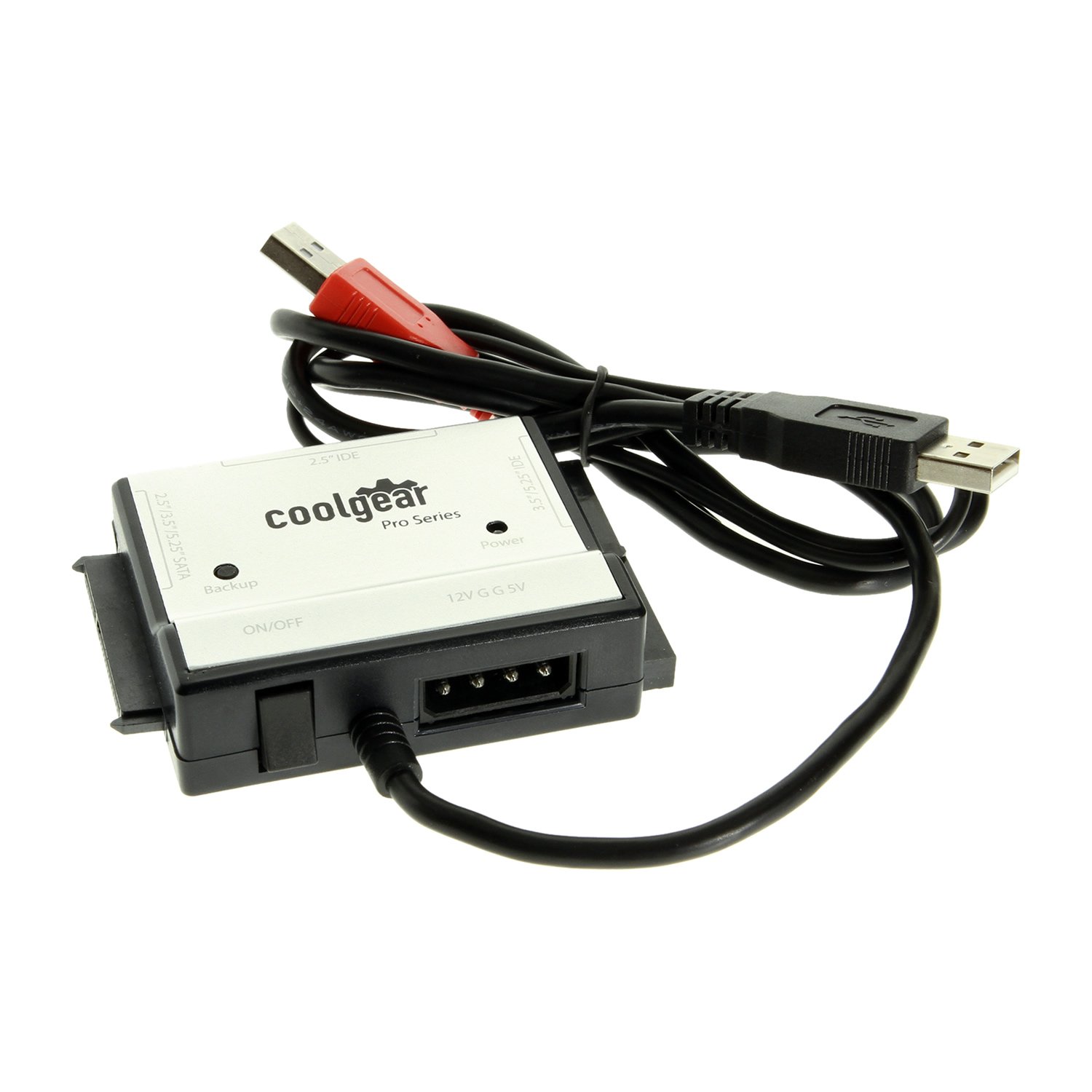 CoolGear? SATA and IDE Hard Drive & Optical Drive USB Adapter Kit COMBO: Limited Edition Pro Series Aluminum Shell-image-16