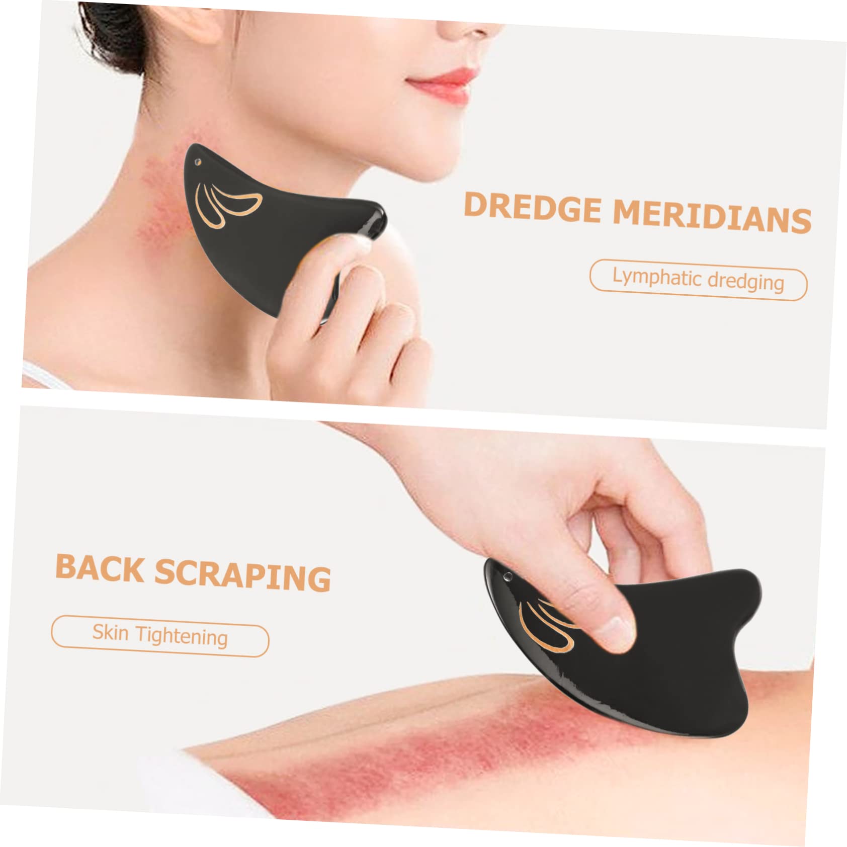 4 Strumenti Per Il Viso Gua Sha Per Raschietto Portatile Per Il Viso Per Massaggio Di Tutto Il Corpo