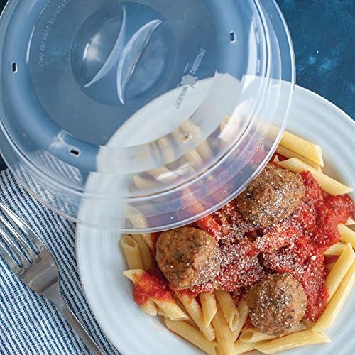 Nordic Ware Microwave Splatter Cover, 8-Inch, Clear