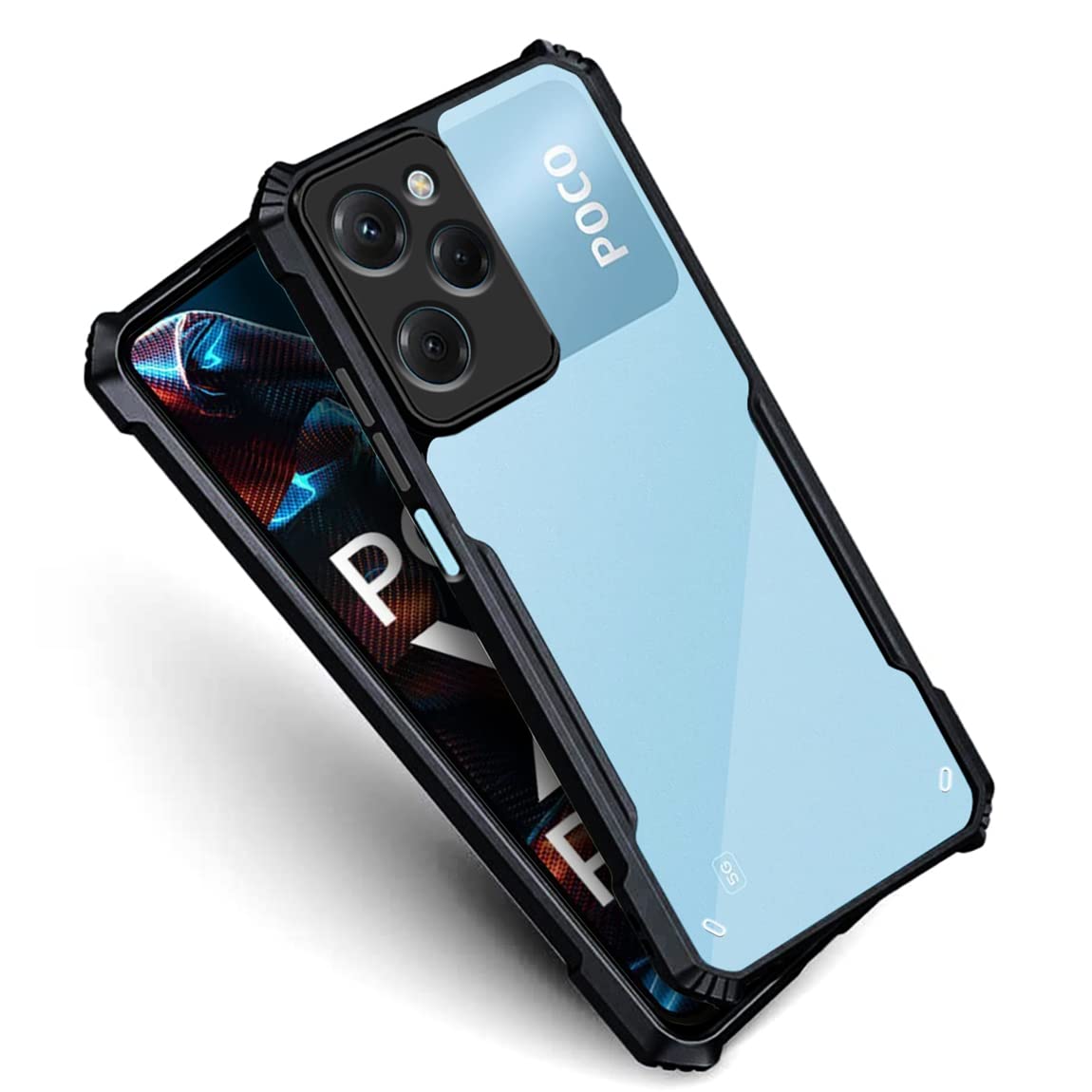 Fashionury Bumper for Poco X5 Pro 5G (‎TPU+Plastic_Black) (B0BWYCXJWR) Amazon Price History, Amazon Price Tracker