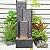 SERBILHOME Water Fountain Outdoor Garden Fountains - 39.3"H Modern Cascading Floor-Standing Indoor Waterfall Fountain with Led Lights and Pump Water Fountains Indoor for Office, Houses, Garden, Patio