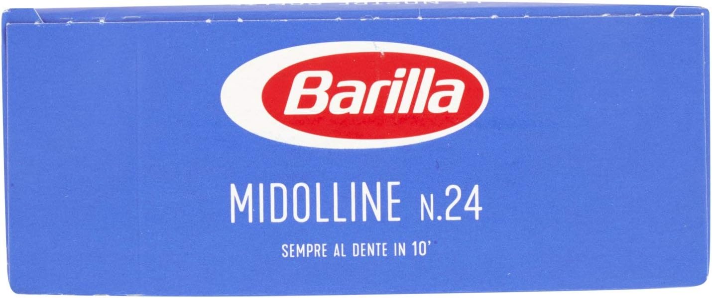 Barilla Pasta Midolline Semola di Grano Duro N.24, Pastina per Minestre e Passate, 500g 500 g (Confezione da 1) - Immagine 5