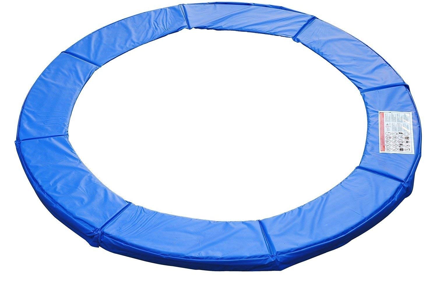 Green Bay 10FT Replacement Trampoline Surround Pad Foam Safety Guard Spring Cover Padding Pads Blue