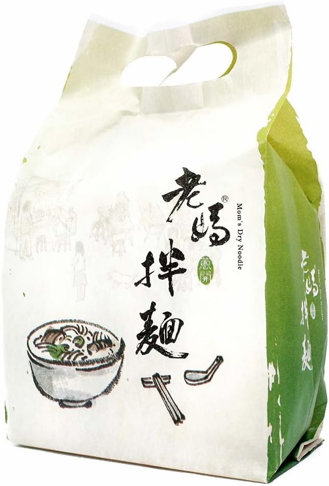 Mom's Dry Noodle Onion and Shrimp Flavor 4 Packs