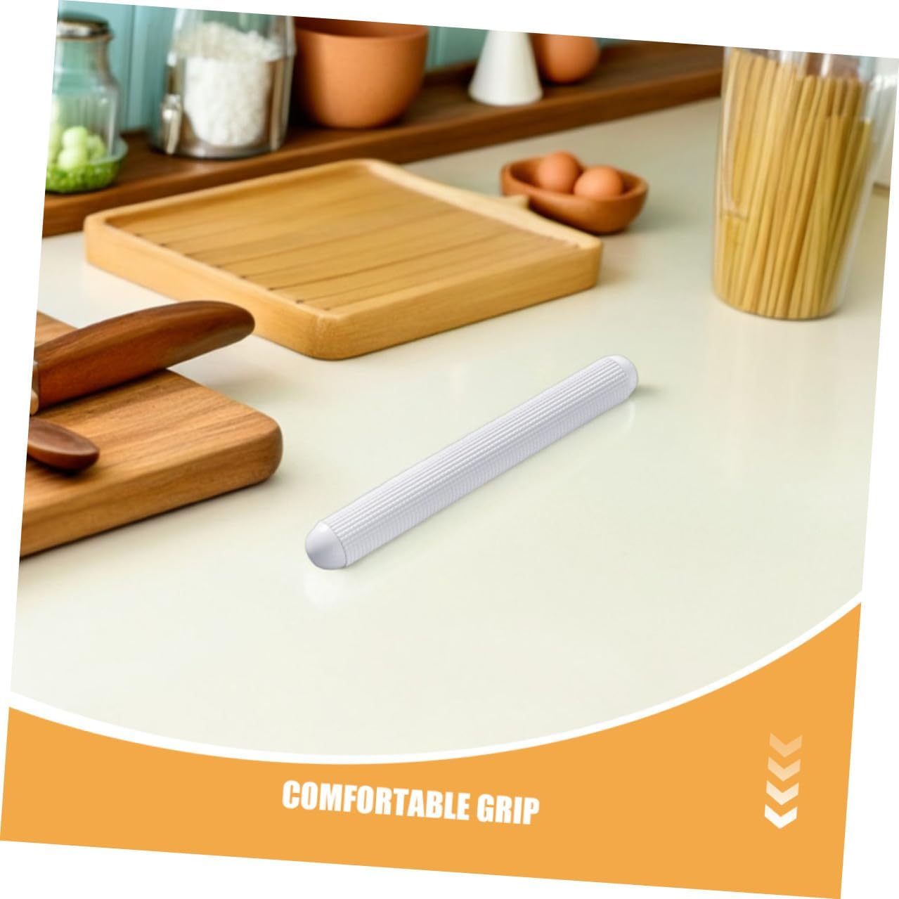 6pcs Nonstick Plastic Rolling Pins for Dough Baking, Small Exhaust Dough Roller Set for Pastry, Pizza, Bread, Ravioli, and Pasta Preparation