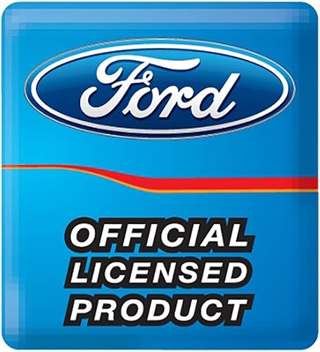 Miniatura 3 de united pacific Industries 196263Ford Thunderbird Tapacubos de alambre chapado en cromo con centro negro emblema rueda accesorio f626301