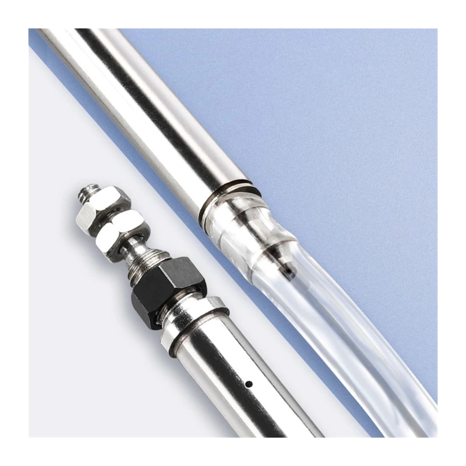 Cilindro neumático de aire, cilindro aguja, mini acero inoxidable, simple efecto, retorno por resorte CJ1B CJ2B, accesorios neumáticos(Cj2b16x25 s)
