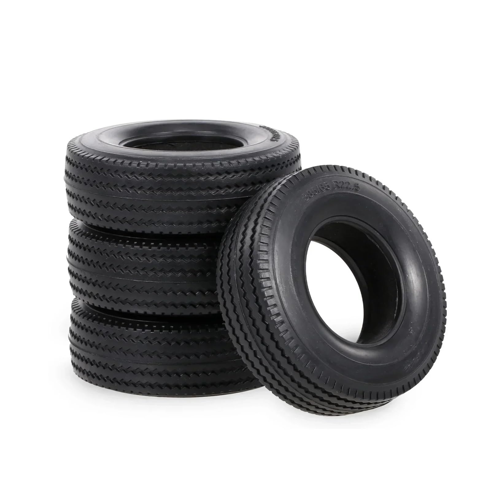 RC Automobile Teile Für Tamiya Für Traktor 1:14 4Pcs Gummi Reifen Rad Mit Schwamm RC Lkw Auto Reparatur Ändern Upgrade Zubehör(E)