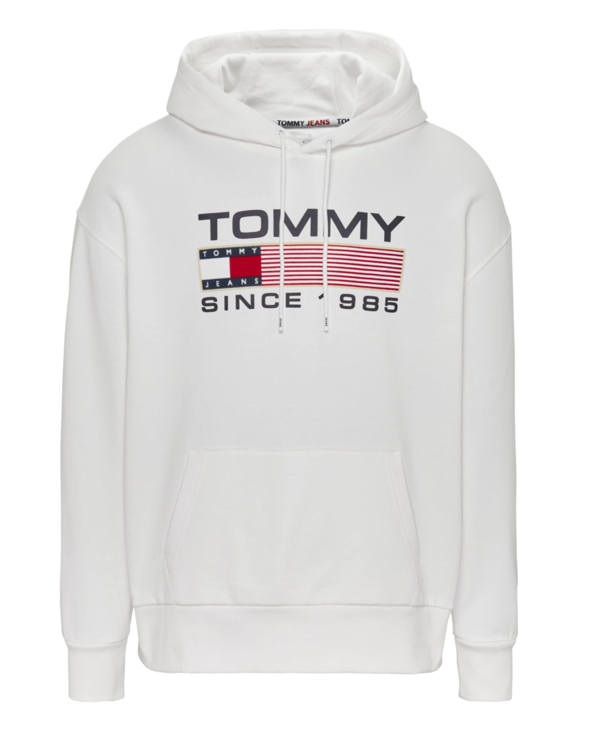 Sweat à capuche Tommy Jeans TJM confortable à logo brodé sur la poitrine - 4