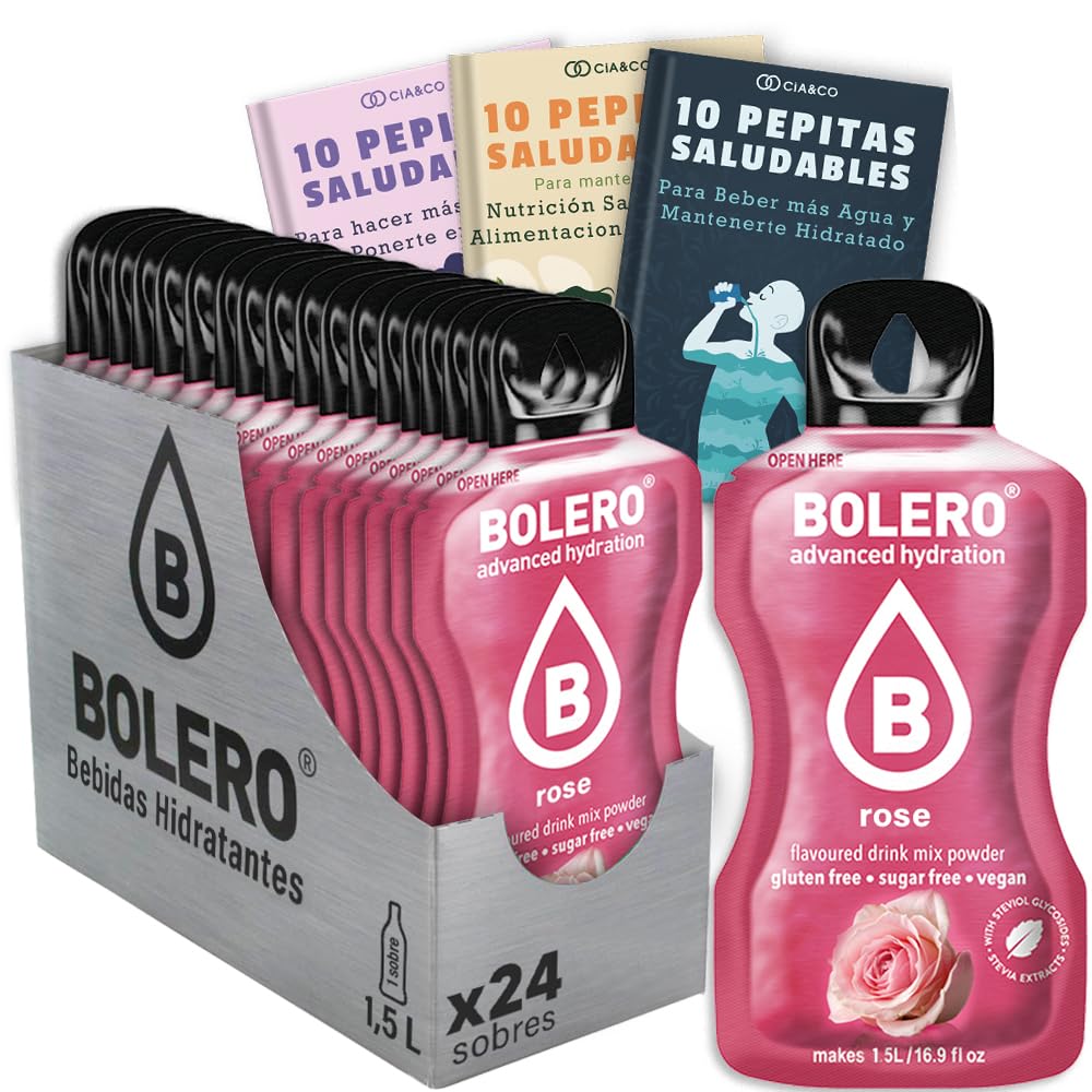 24 x Bebida Bolero COLA Hidratante Sin Azucar (24x9 grs) + 30 Pepitas Saludables para una vida más sana by Cia&Co — view 23