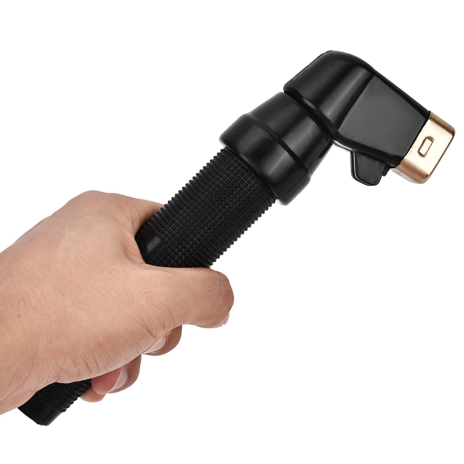 Juego de herramientas de soldadura de 400 A con mango ergonómico, ajuste universal para 400 ~ 500 A, diseño compacto y tamaño pequeño (negro)