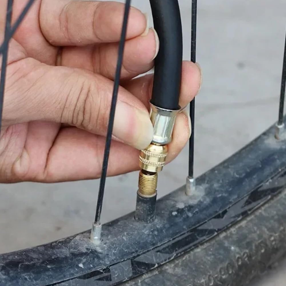 Estensione valvola auto, 2 pezzi, prolunga valvola per pneumatici, in gomma flessibile, con tappo della valvola, per auto, moto, biciclette (100 mm)