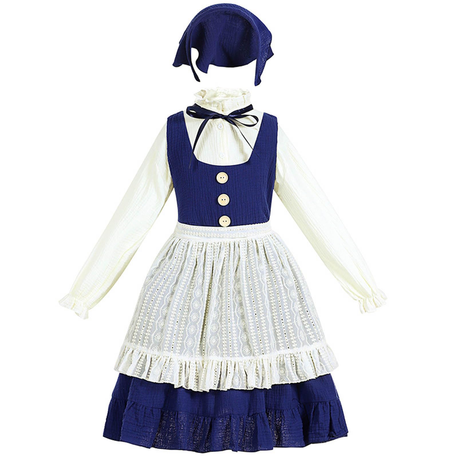Kinder Mädchen Sommer Oktoberfest Kurzarm Kleid Rock Kleidung