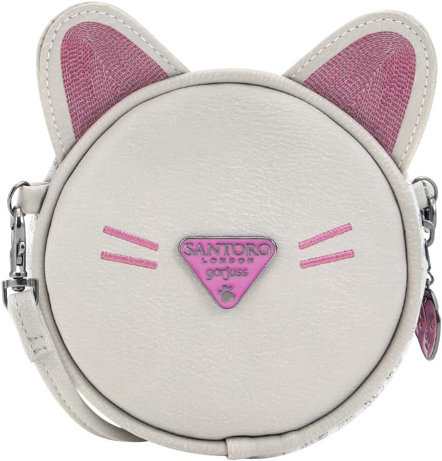 SAFTA Unisex Kid's Article Gorjuss Round Mini Crossbody Bag Ruby Wild, Multicoloured, M