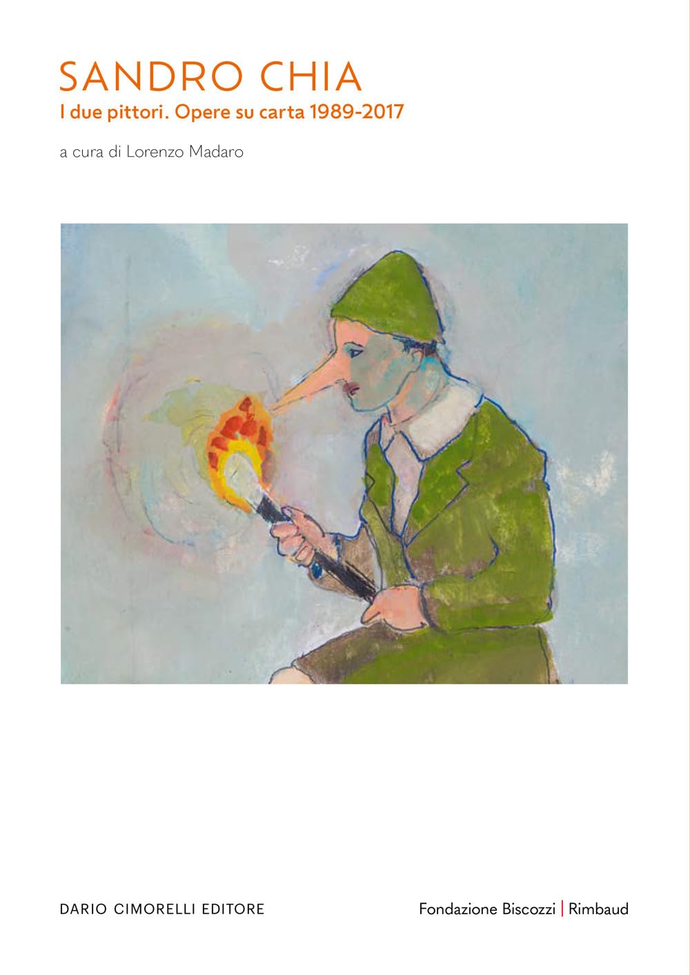 Sandro Chia beau livre d'art exposition Italie cadeau trilingue