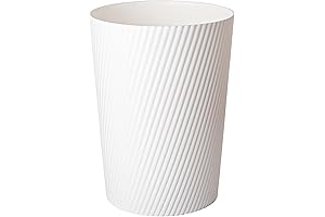 UUJOLY White Trash Basket