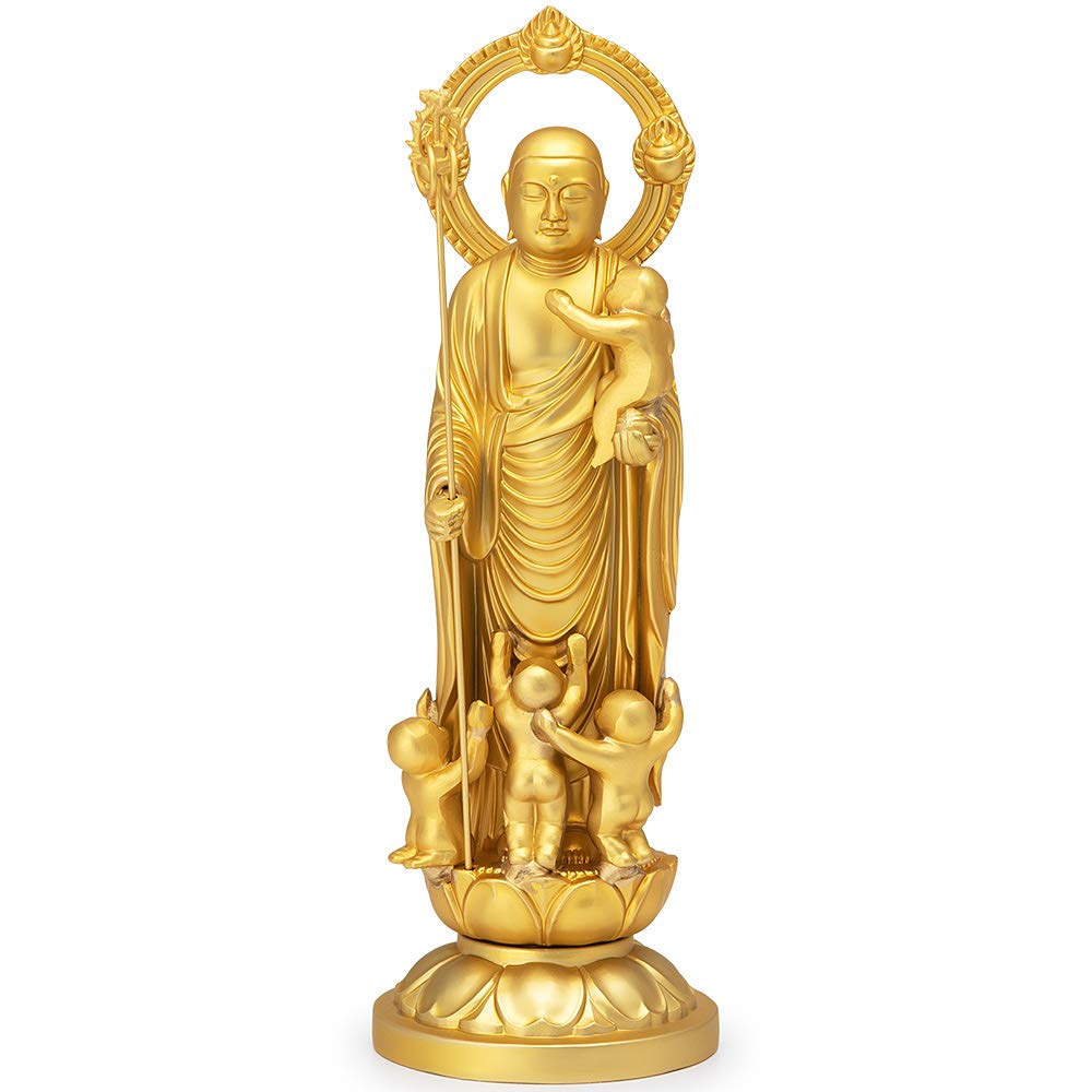 Amazon｜仏壇屋 滝田商店 仏像 水子地蔵菩薩(子安地蔵菩薩) 合金製