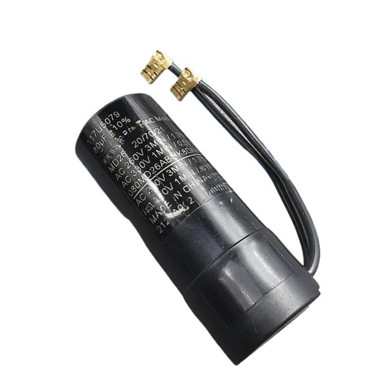 KSZHZYMGX 1PCS 80uf AC 260V 080MD26ABMK8DAN capacitor