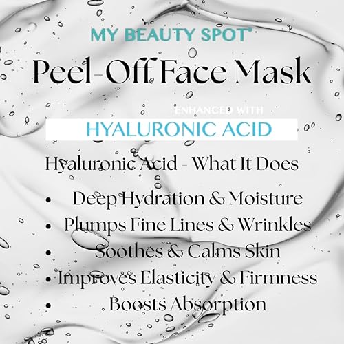 Miniatura 8 de My Beauty Spot Máscara despegable con infusión de carbón, aceite de árbol de té, 6.7 onzas