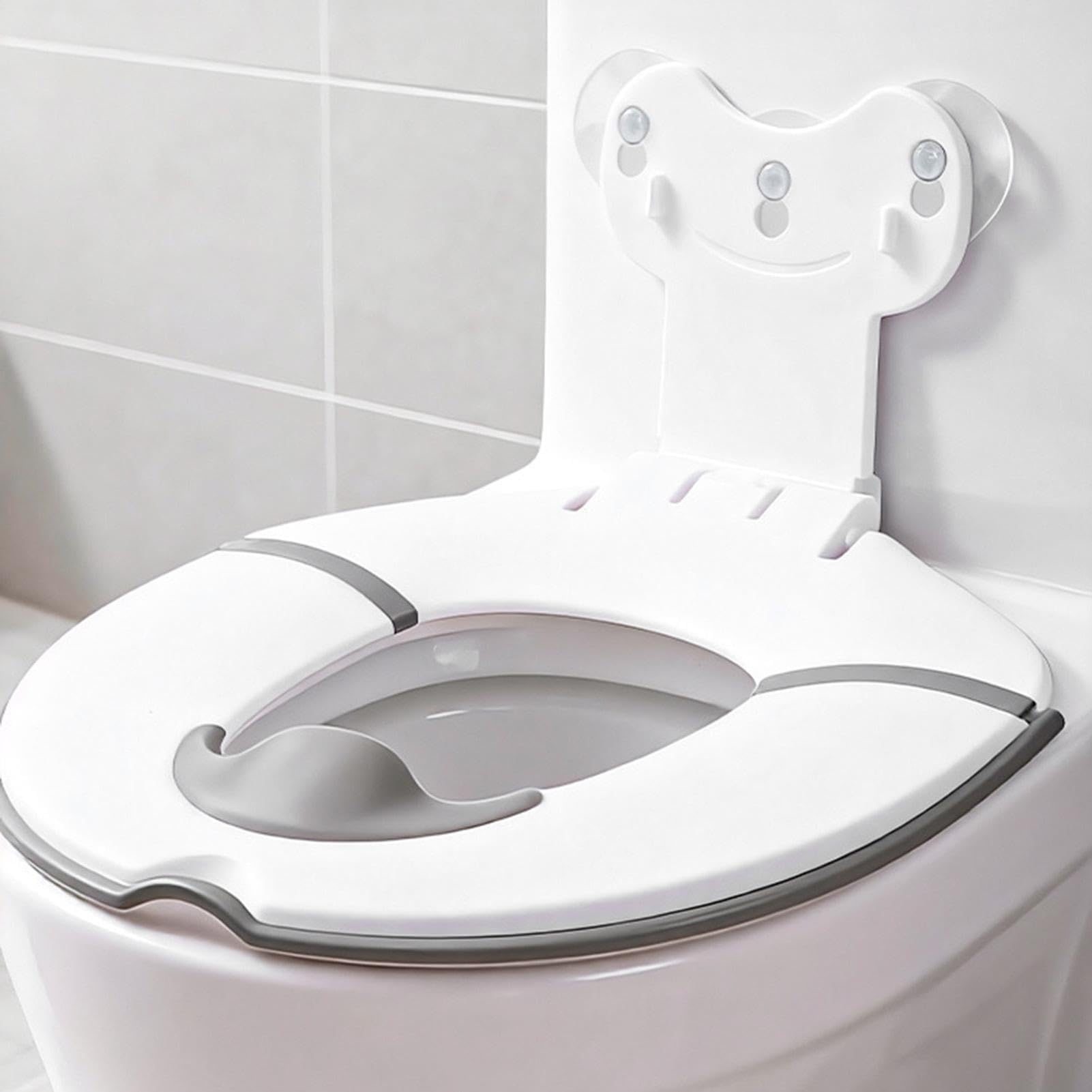 Cuscino impermeabile per bambini | Con paraspruzzi per una facile pulizia; adatto per bagni domestici e pubblici; pratico per i viaggi e in viaggio