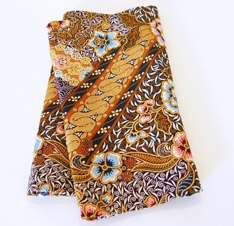 Amazon インドネシア バティック024 バティック ジャワ更紗 ろうけつ染め 布地 生地 マルチクロス インドネシア バリ島 コットン ソファカバー マルチカバー オンライン通販