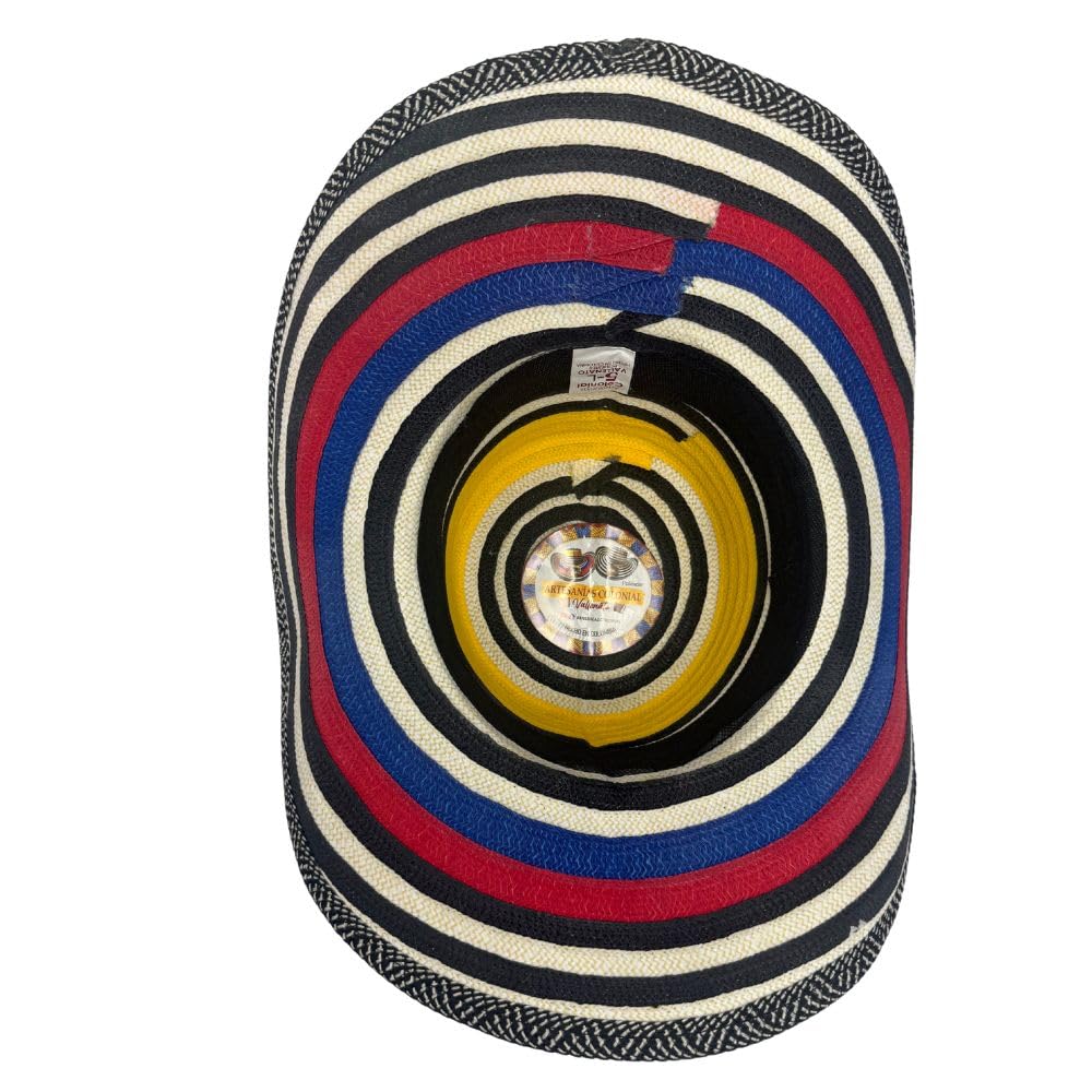 Sombrero Vueltiao Colombiano, Talla 5L, Unisex