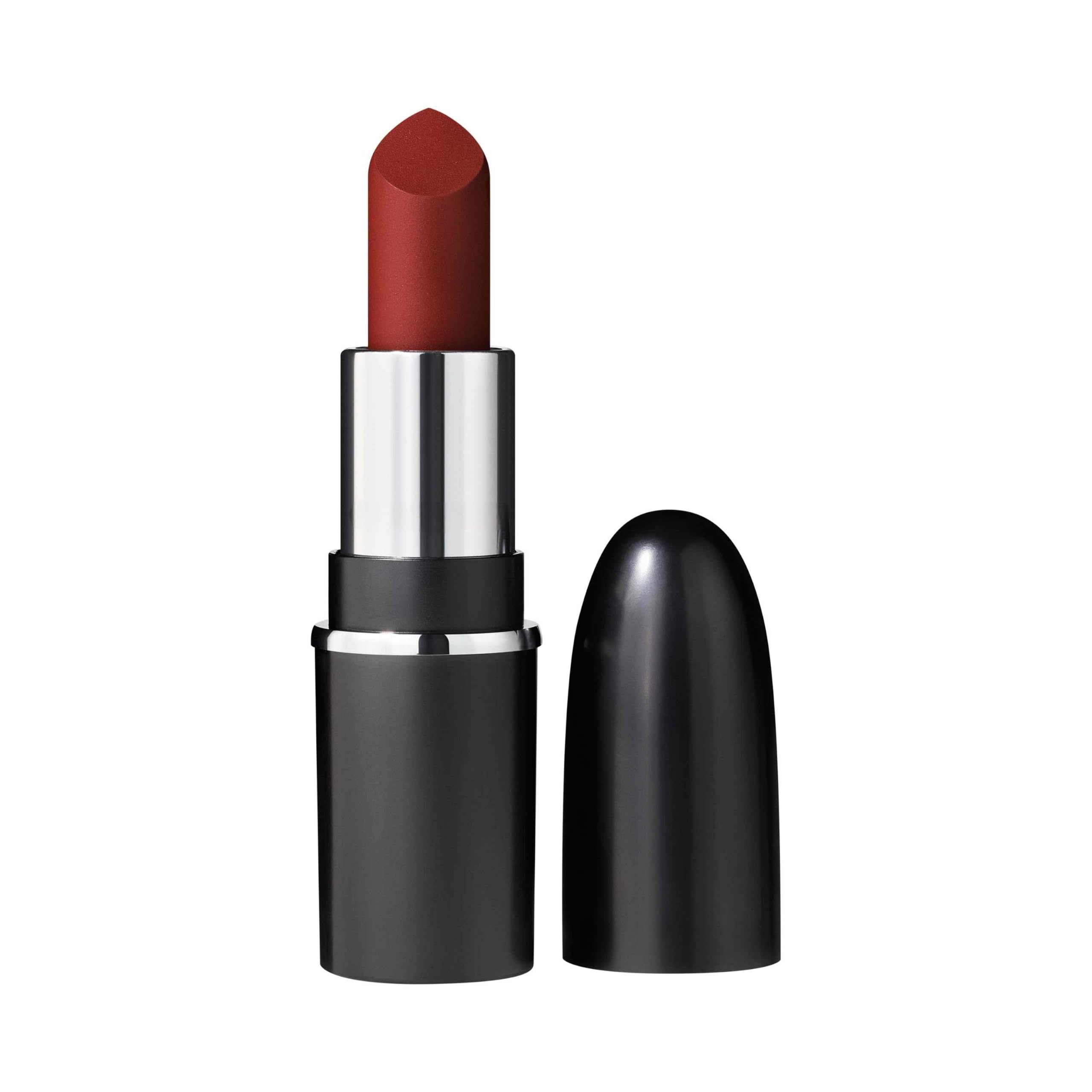 Macximal Sleek Satin Mini Lipstick Dubonnet 1.5g | Rich Matte Wine Red No 827 | Long-Lasting, Full Coverage, Hydrating Satin Finish | Travel Size Lipstick for Women-picture-48