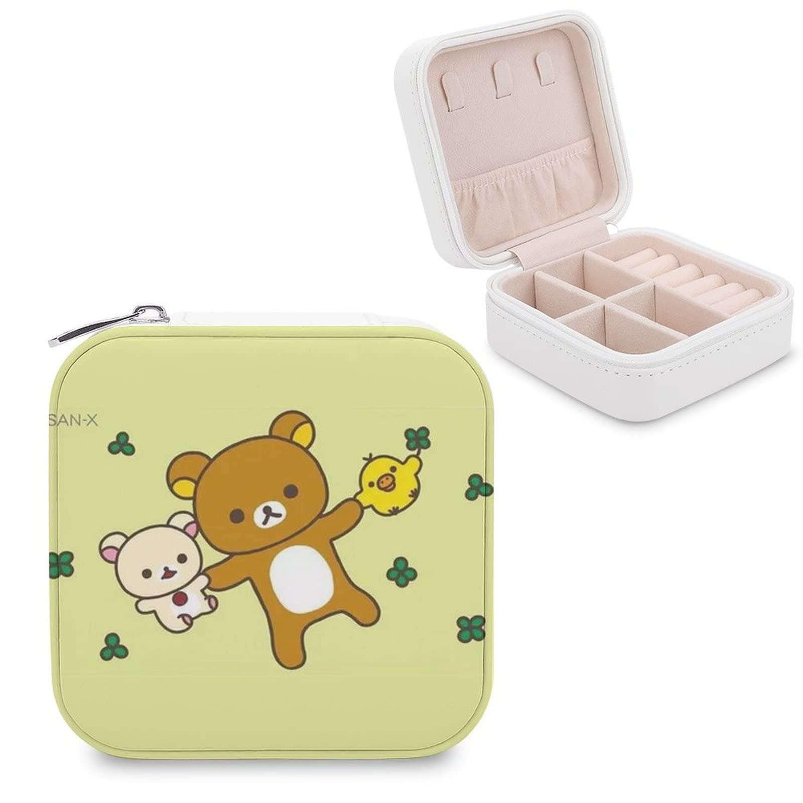 Amazon｜リラックマ (58)ジュエリーケース PU革 ジュエリー収納 