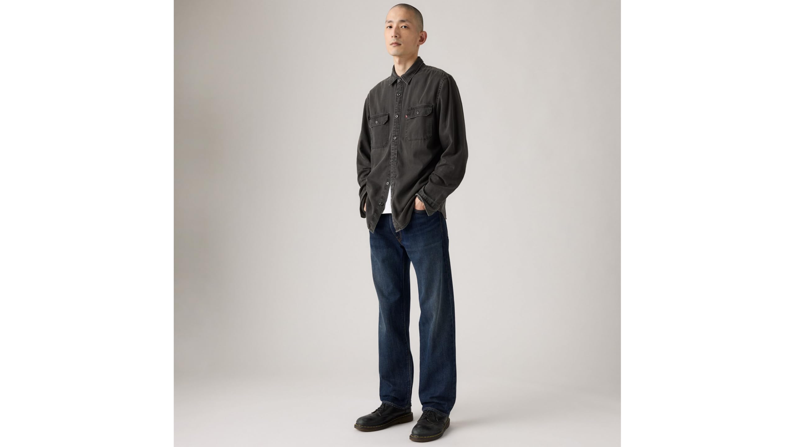 Levi's Mężczyzna Luźne dżinsy 555 z prostymi nogawkami