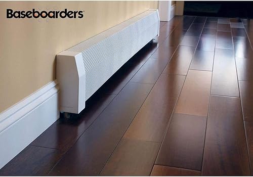 Miniatura 6 de Baseboarders Panel alto de acero galvanizado de alta calidad de 4 pies  Panel de repuesto de cubierta de calor para calentadores hidónicos de zócalo