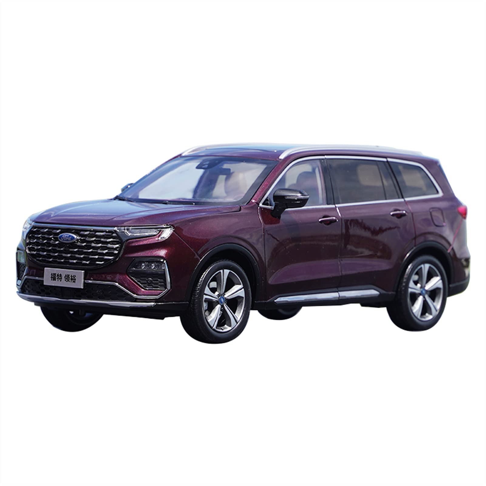 For FORD EQUATOR SUV 1/18 Scale Car Model Building Kit Diecast