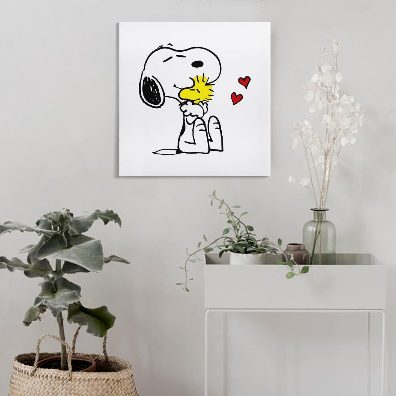 Amazon.co.jp: Snoopy スヌーピーとウッドストックポスター