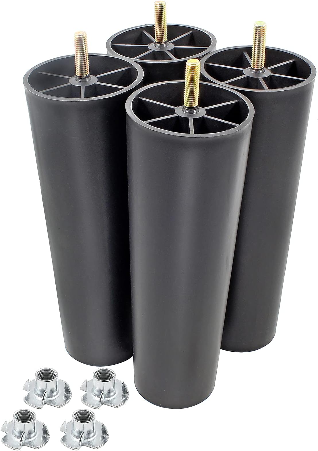 Leggett & Platt Adjustable Bed Leg Kit, 11" Height, Set of