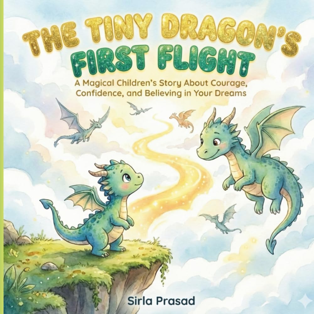 The Tiny Dragon’s First Flight: A Magical Children’s Story About Courage, Confidence, and Believing in Your Dreams
