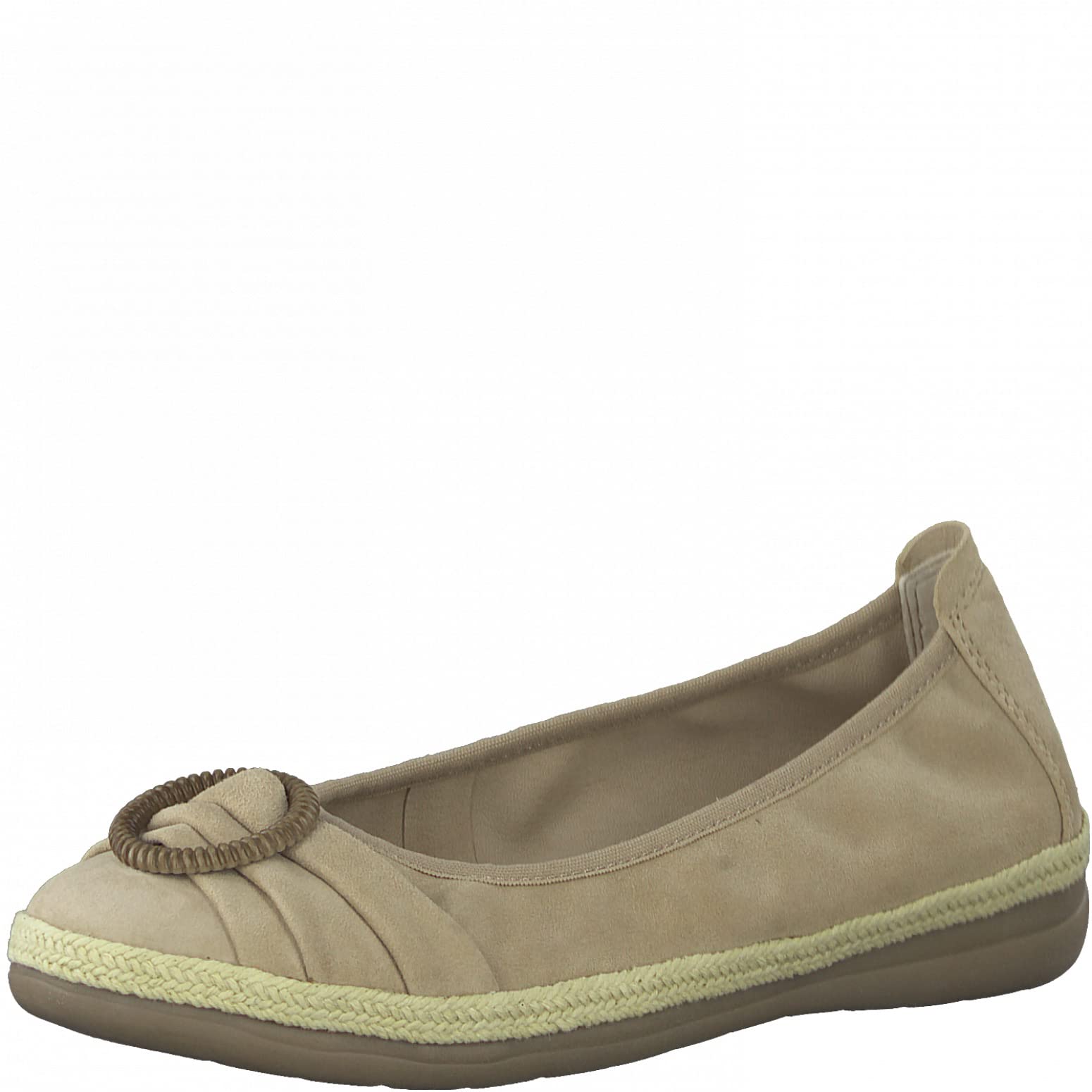 Jana 8-8-22101-28-355, Ballet Flat, Sand,