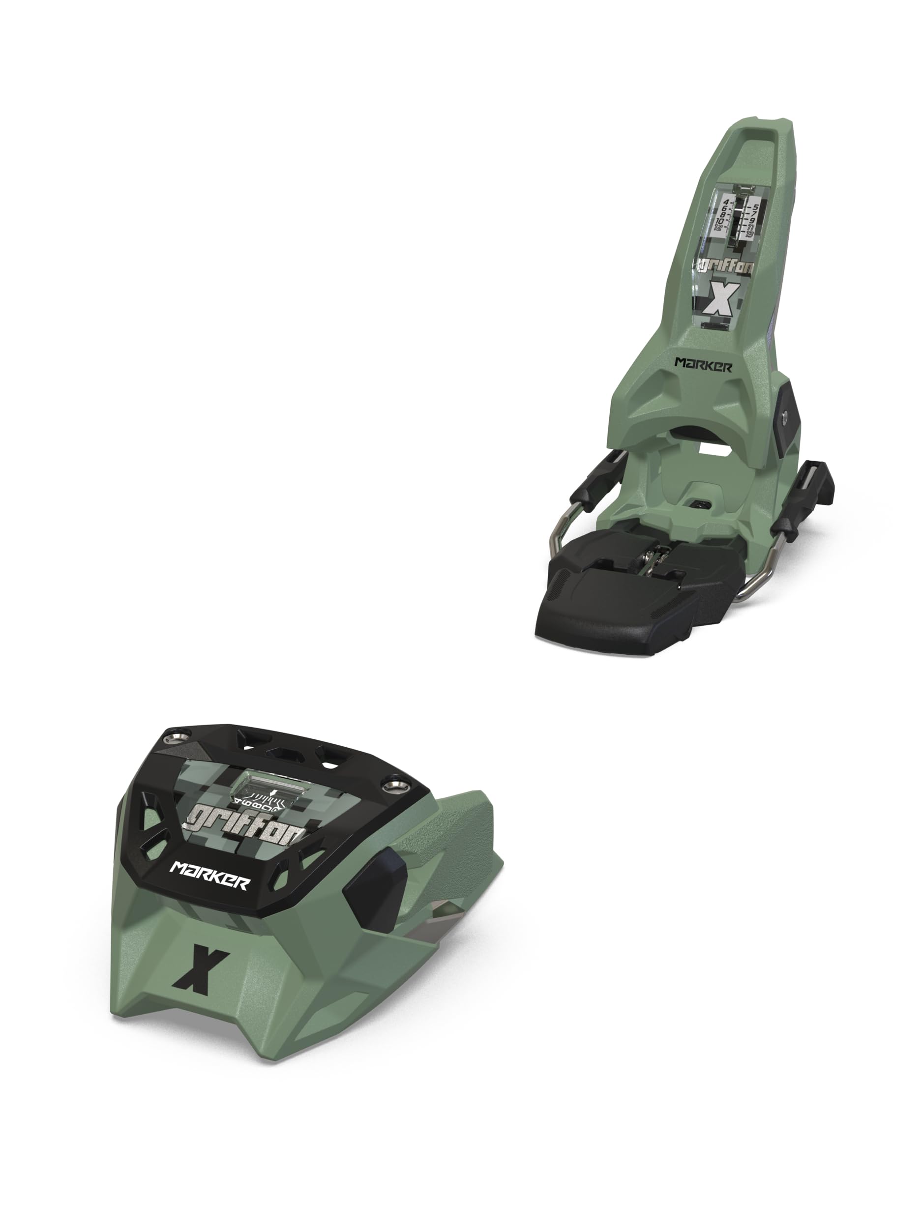 Marker - Fixations De Ski Griffon X 13 105mm Green Black - Homme - Taille Taille Unique - Vert