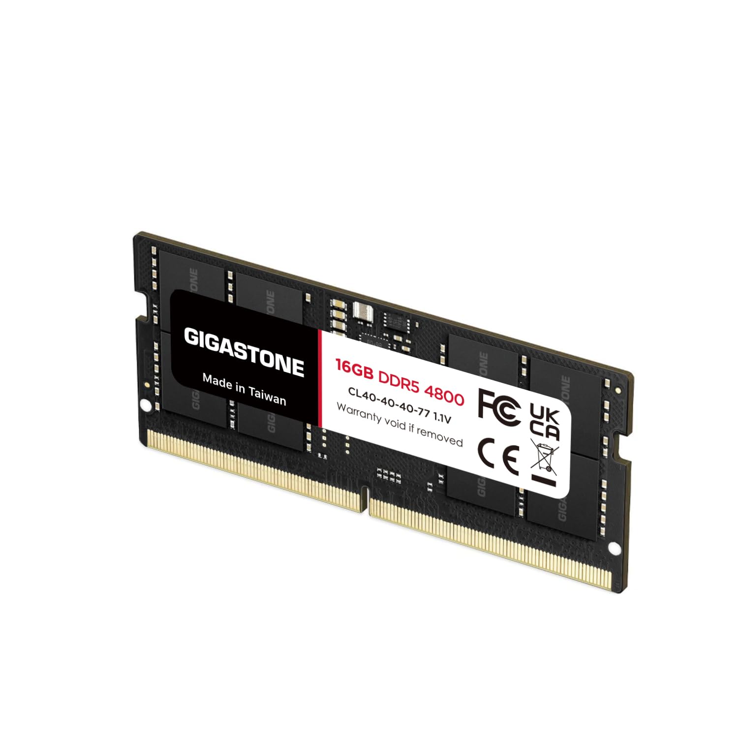 【DDR5 Laptop RAM】 GIGASTONE 16GB DDR5 4800MHz Laptop RAM Kit – PC5-38400 CL40-40-40-77, 1.1V SODIMM 262-Pin Unbuffered Non-ECC High-Performance Notebook Memory Upgrade-picture-32