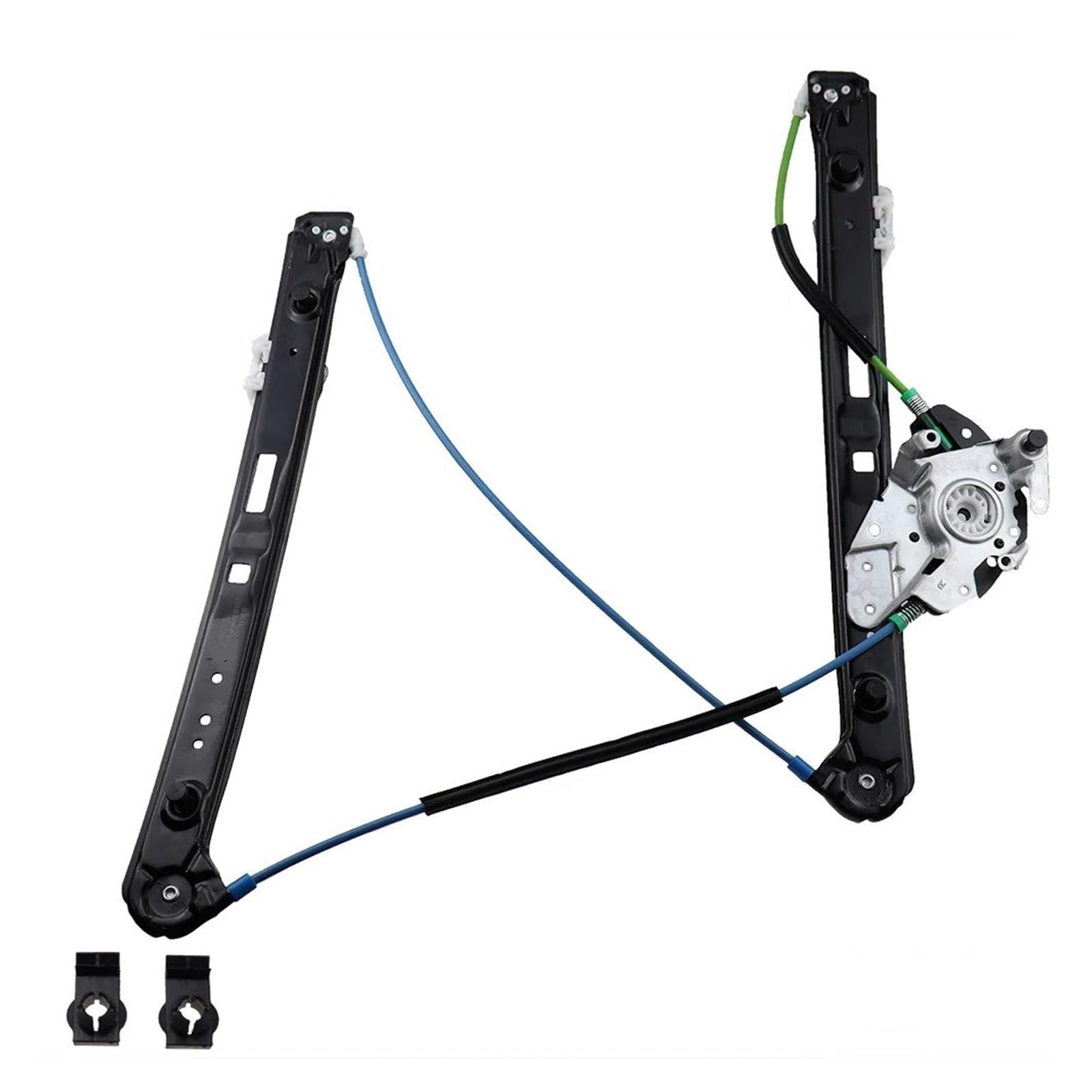SAMWDK Glass Lifter Car Front Left Right Power Window Regulator Fit for BMW E46 323i 325i 325xi 328i 330i 330xi 1998-2005 51337020659 51337020660 Car Window Regulator(Grey)