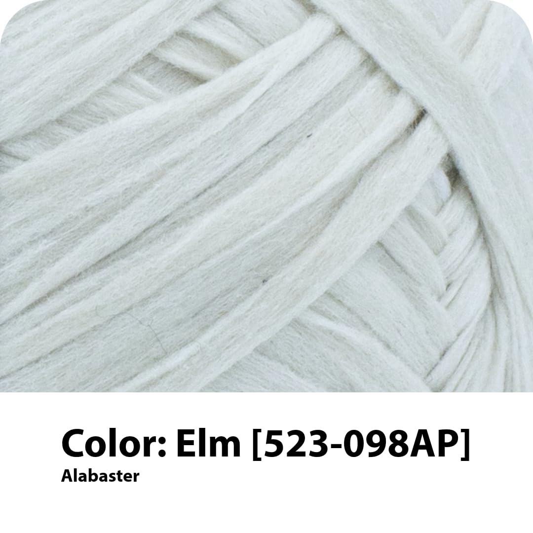 Amazon.com: Lion Brand Yarn, Rewind Bulky Flat Tape Yarn for