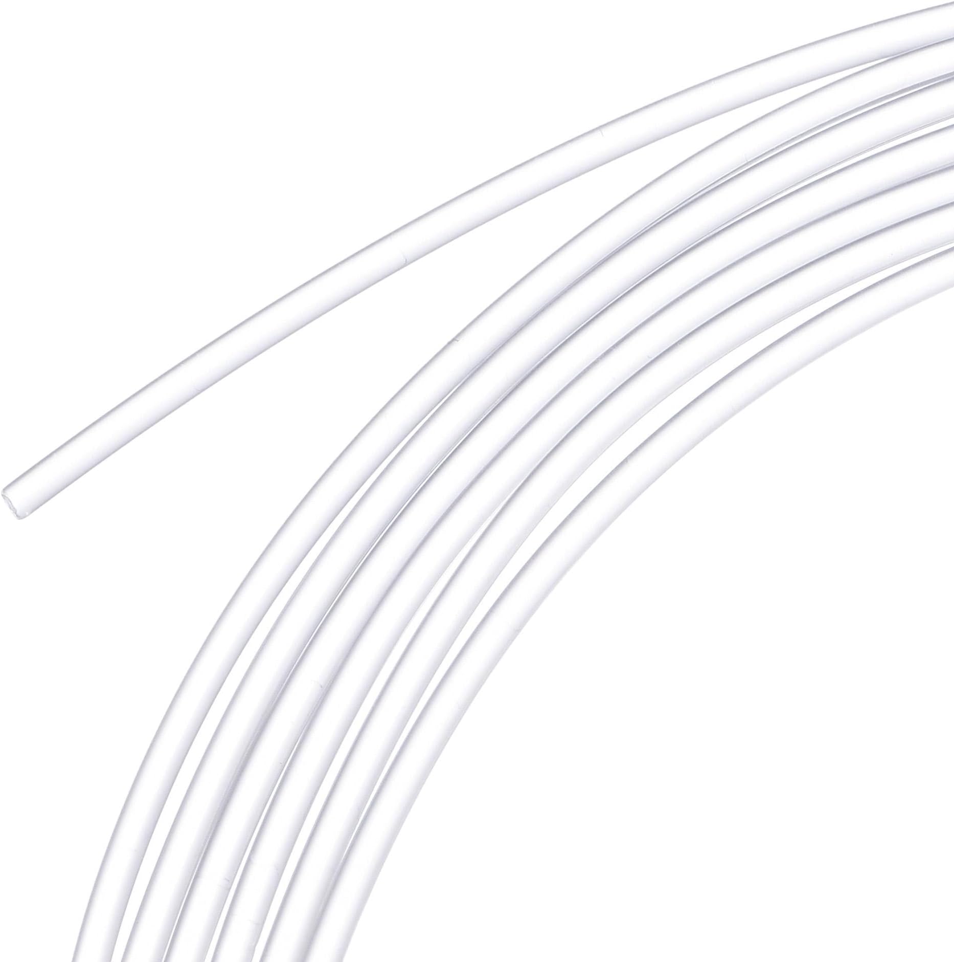 sourcing map PMMA Side Glow Fiber Optic Cable 1.5mm 1M for LED Light Guide in Home, Hotel