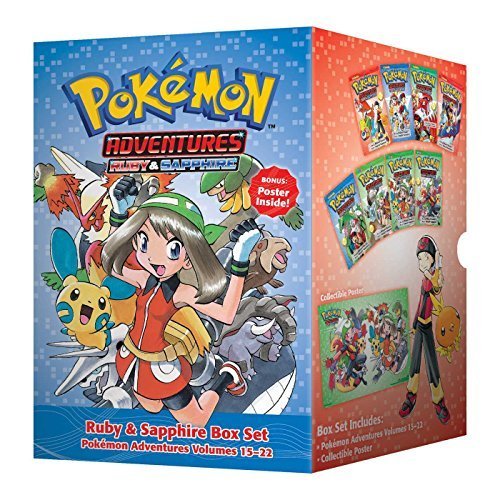 Pok¨¦mon Adventures Ruby & Sapphire Box Set: Includes Volumes 15-22 (Pokemon) by Kusaka, Hidenori (2014) Paperback
