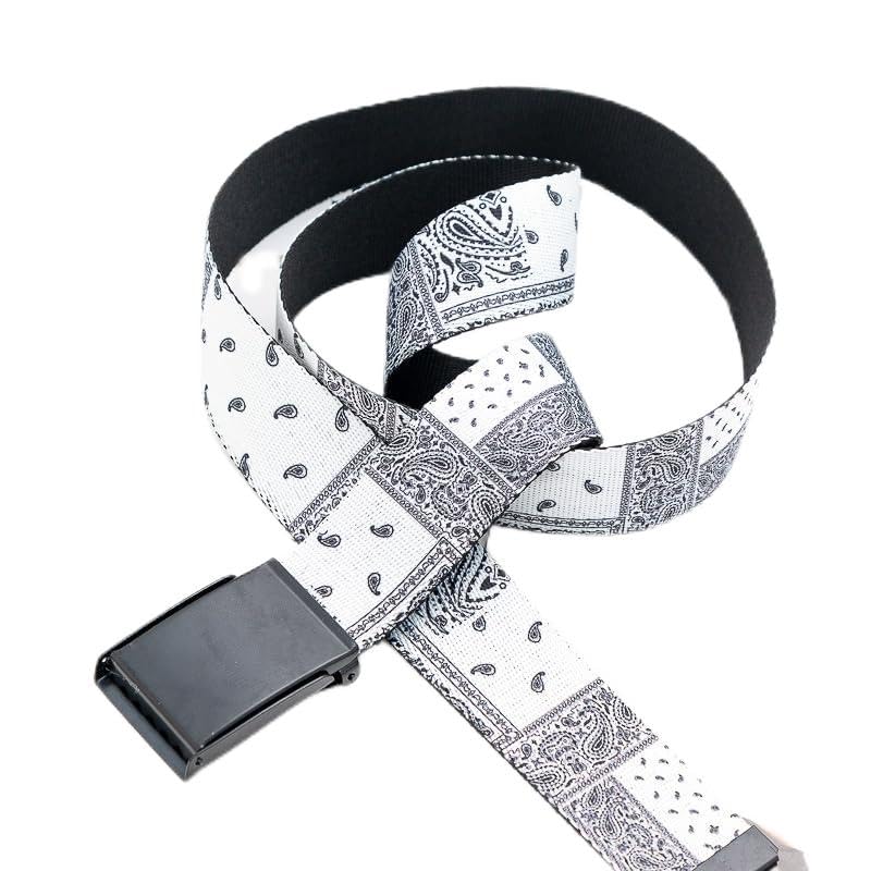 Amazon | [the largest selection] バンダナ柄 ベルトTrainmen Paisley