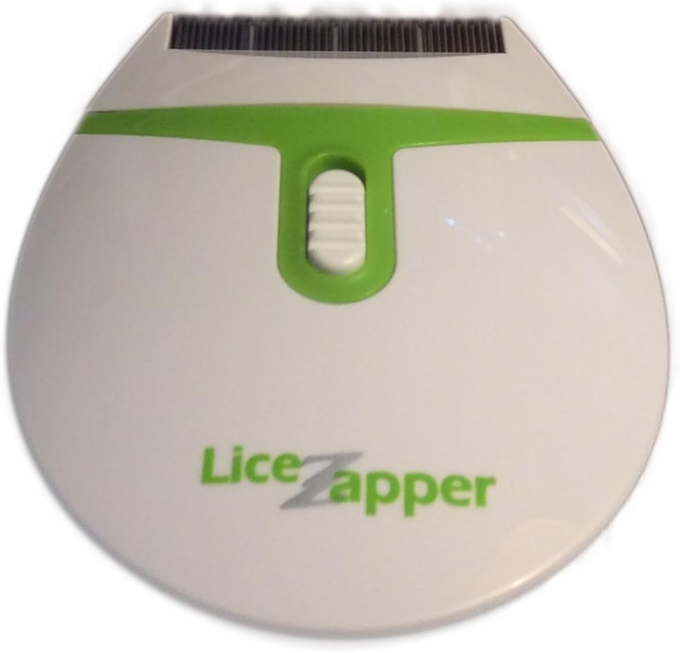 Electronic Head Lice Comb Electric Lice Zapper – Quick, Safe & Easy to Use – Highly Effective – Detects & Kills Head Lice