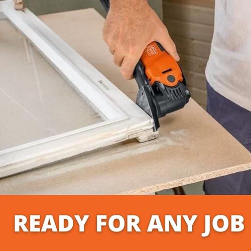 Miniatura 5 de Fein Multimaster Tool MM 500 Plus - Kit oscilante superior - Multiherramienta con cable de alto rendimiento de 350 W para construcción y renovación
