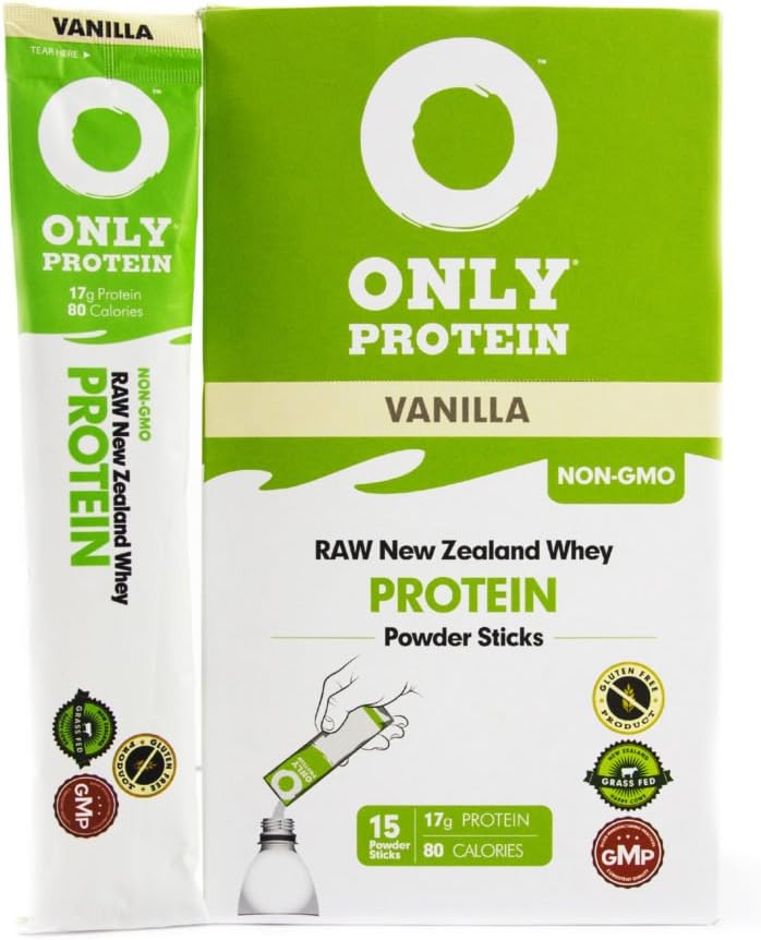 Vanilla Protein Powder (Sticks - 15 Pack)