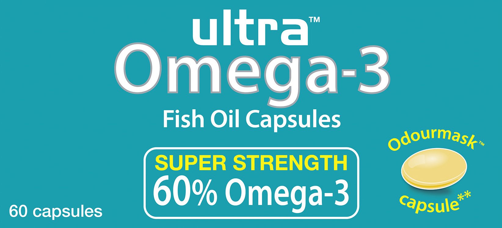 Buy Vitabiotics Ultra Omega3 Capsules, Pack of 60 Online at desertcart