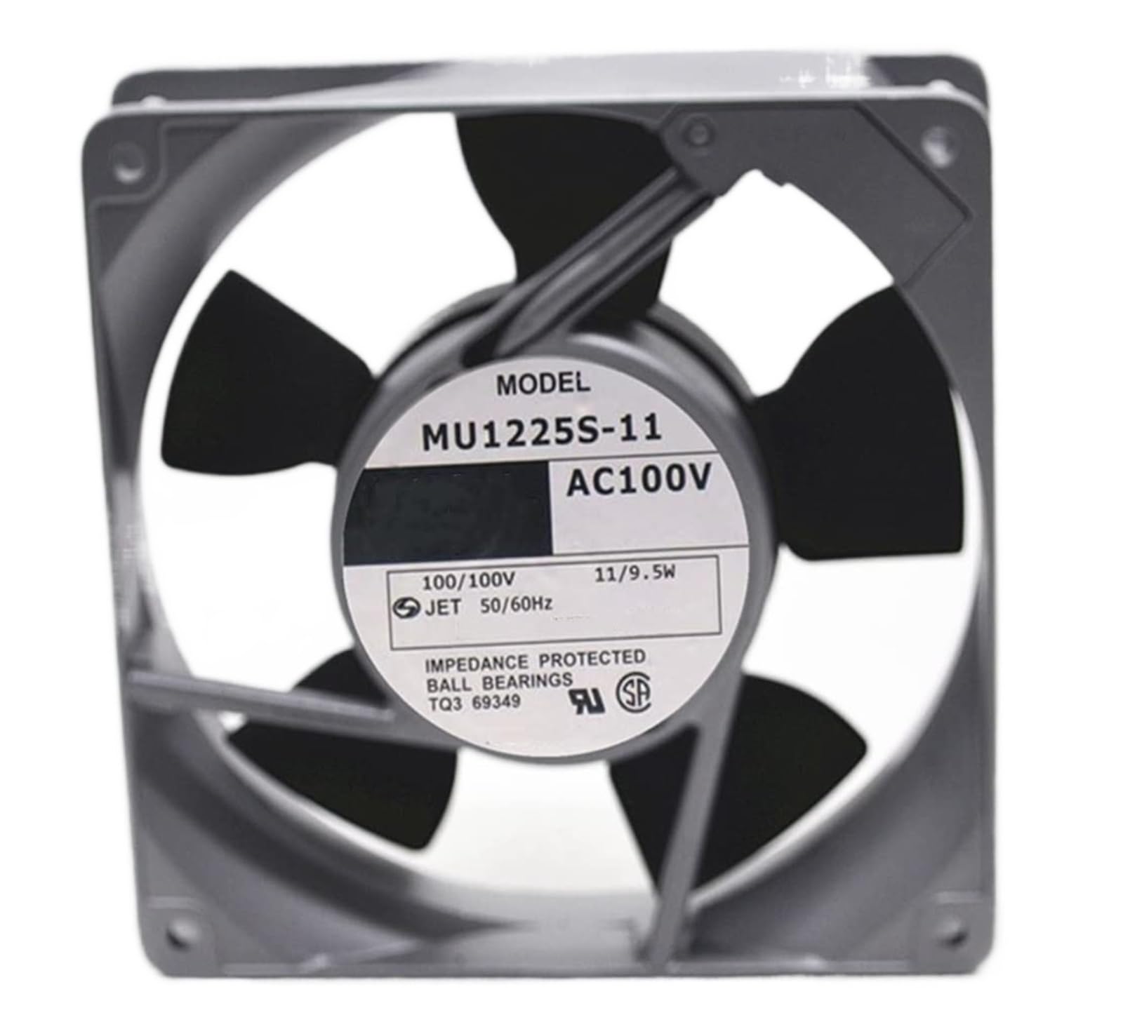 Ventilateur MU1225S-11 100V pour refroidissement d'appareils et boîtiers électriques